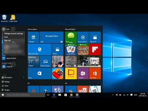 How To in Windows 10:  Use the new Start Menu