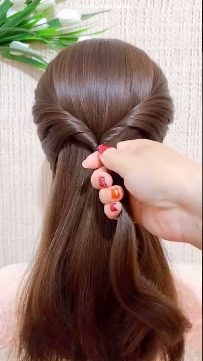 2 minutes Easy Hairstyle for Girls #shorts #viral #hairstyle #glamreel