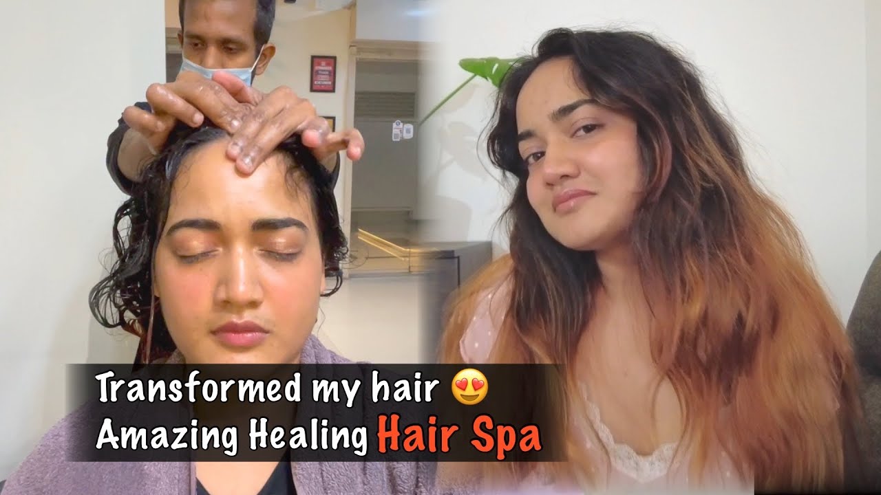 Benefits of Hair Spa after Hair Color Treatment 🤔 | Hair Spa at a Salon |  After effects 😍 - YouTube