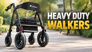 Best Heavy Duty Walkers For Seniors 2026: Top 7 Bariatric Walkers & Rollators