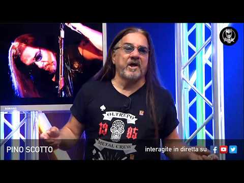 PINO SCOTTO ? LIVE SU ROCK TV ??? 13 SETTEMBRE 2018
