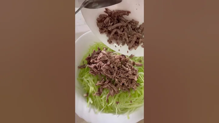 салат из редиса с мясом Ташкент