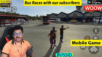 Android Bus Races APSRTC Amaravati us Race with our subscribers | Bus Simulator Indonesia