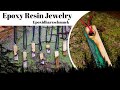 Epoxy resin jewelry - Epoxidharz Schmuck