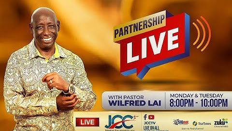 Pastor Wilfred Lai || Partnership Live