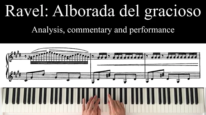 Piyanoda tekrarlanan notaların en zor olduğu parça - Ravel: Alborada del gracioso