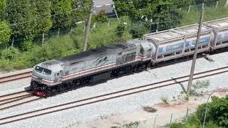 DIESEL!! ENGINE TRAIN carrying concrete | MUST WATCH | longest train | railways #train #trending #my