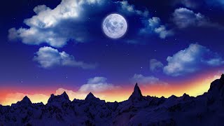 Night Sky Stars Falling Animation Background Video Effects HD No Copyright