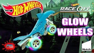 Hot Wheels Race Off Daily Challenge GLOW WHEELS New Cars