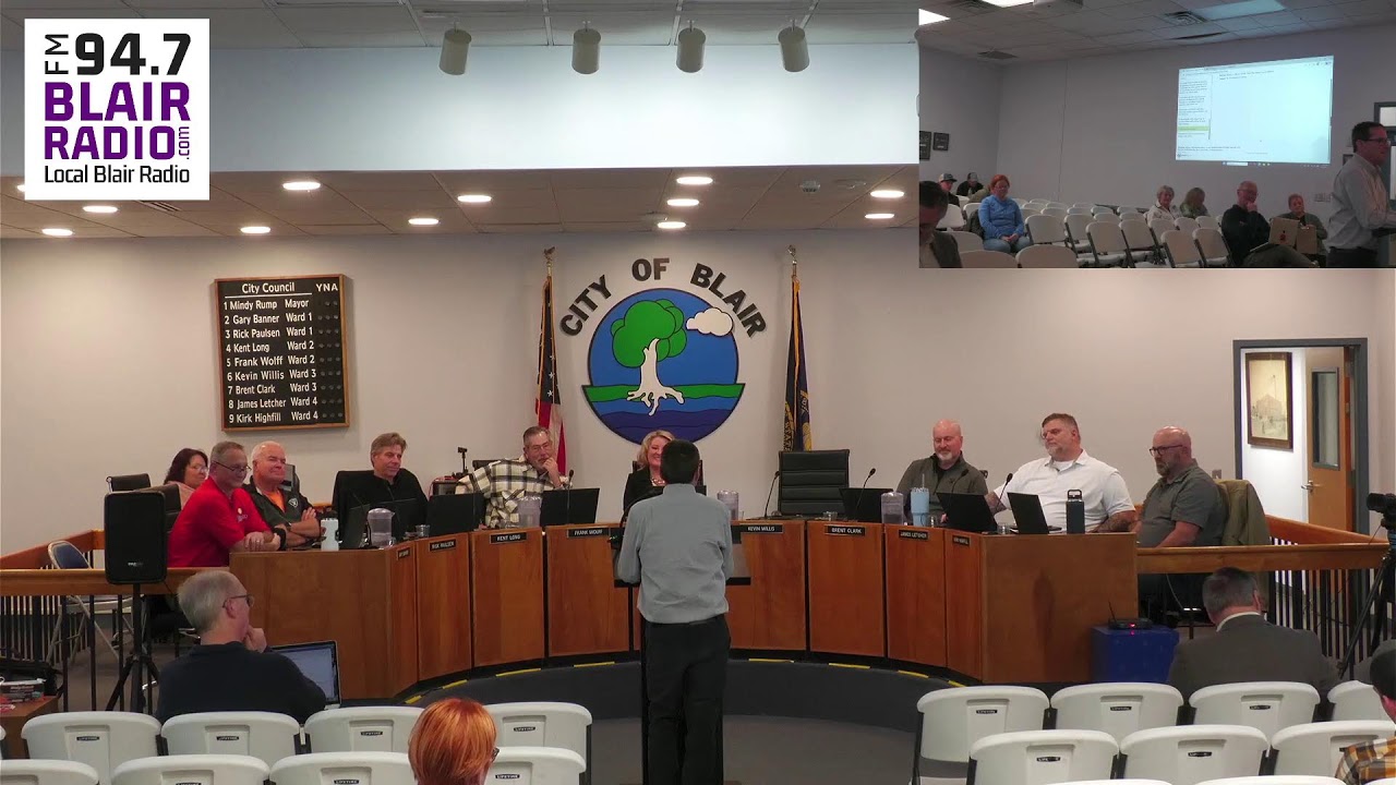 Blair City Council 1-13-26