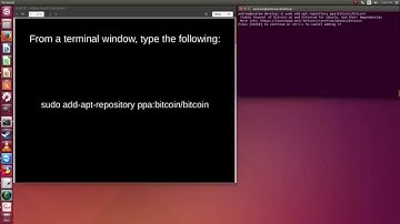 How To Get The Bitcoin Wallet Software Working In Ubuntu