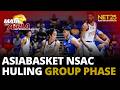Asiabasket NSAC campus tour, huling yugto ng group phase