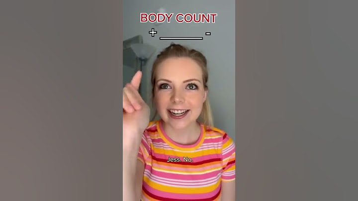 WHAT'S MY BODY COUNT? Part 1 #shorts