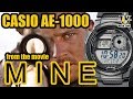 Casio AE 1000 from the movie Mine - a review and tutorial (works for Casio Casino Royale as well)