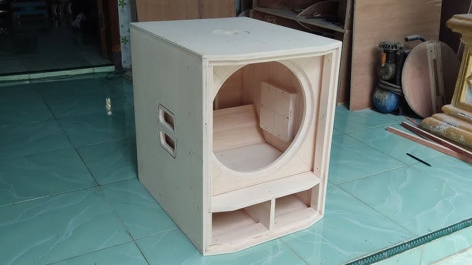 Jual box speaker custom 12inch subwoofer/box speaker mini scoop 12