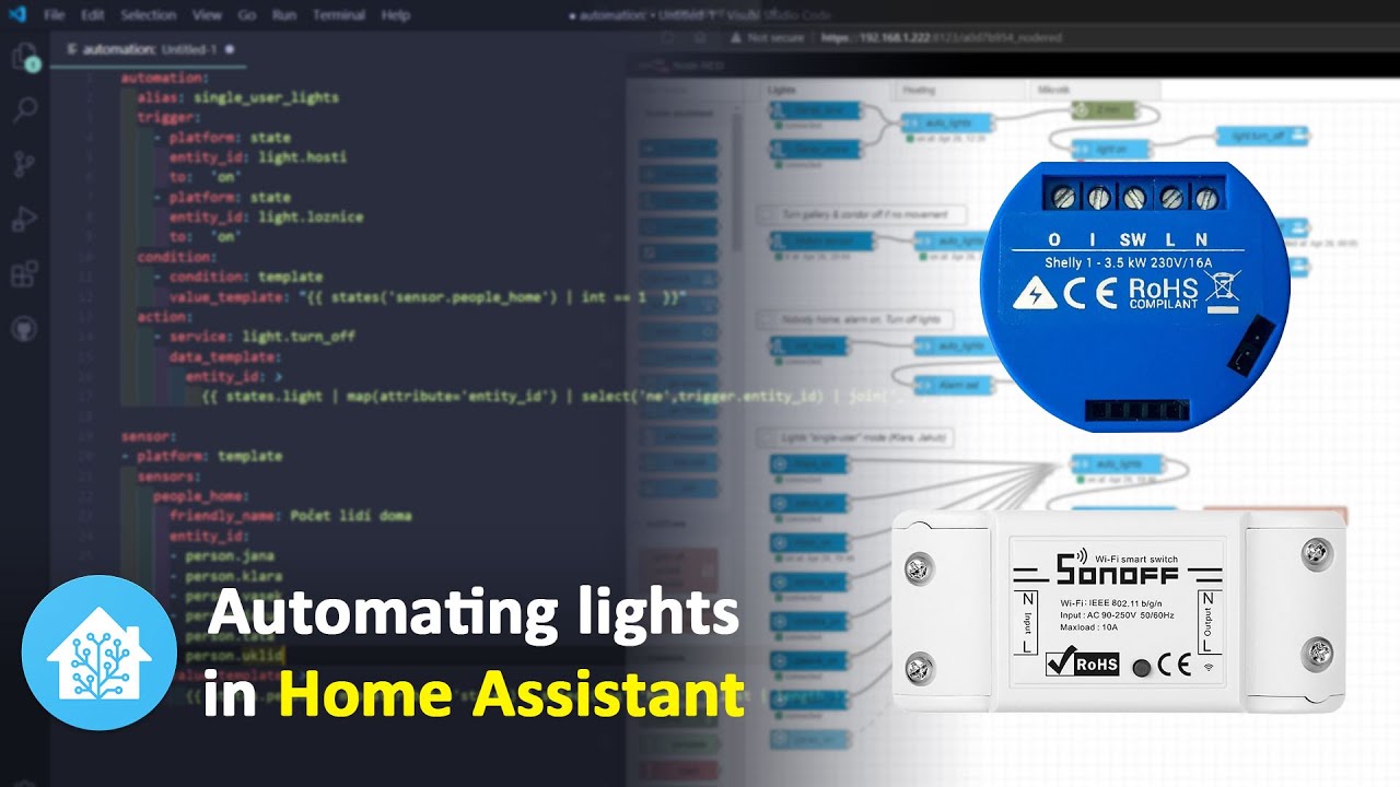 Ekspert Kanon Udvidelse Automating lights in Home Assistant - YouTube