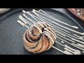 How to make Black Cinnamon Rolls | ASMR | Rick Duong