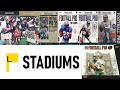 Front page sports football series  sports game stadiums  