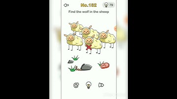 Find the wolf in the sheep Brain outs level 132