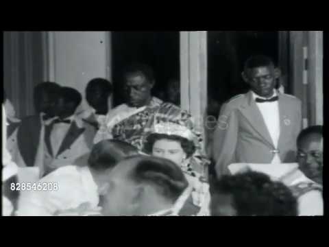 On 18th November 1961, Queen Elizabeth II danced with Ghanaian president  Kwame Nkrumah at a farewell ball held at State House, Accra. They, and the  Duke, By Ghana Facts & History