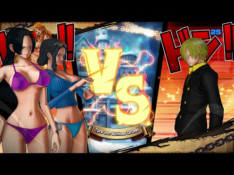 one-piece-burning-blood-|-2-player-gameplay---wanted-dlc-all-swimsuits---sanji-beats-women-?!?