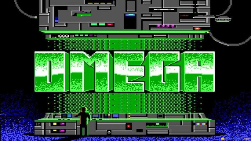 Omega gameplay (PC Game, 1989) 