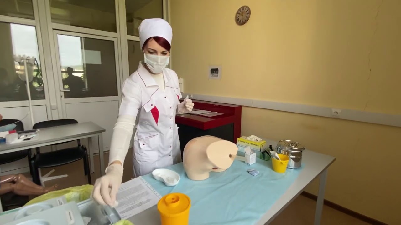 Алгоритм выполнения навыка: внутримышечная инъекция