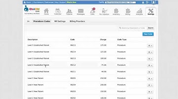 How To Configure Procedure Codes