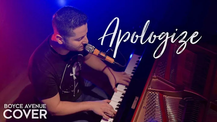 Apologize - One Republic & Timbaland (Boyce Avenue...