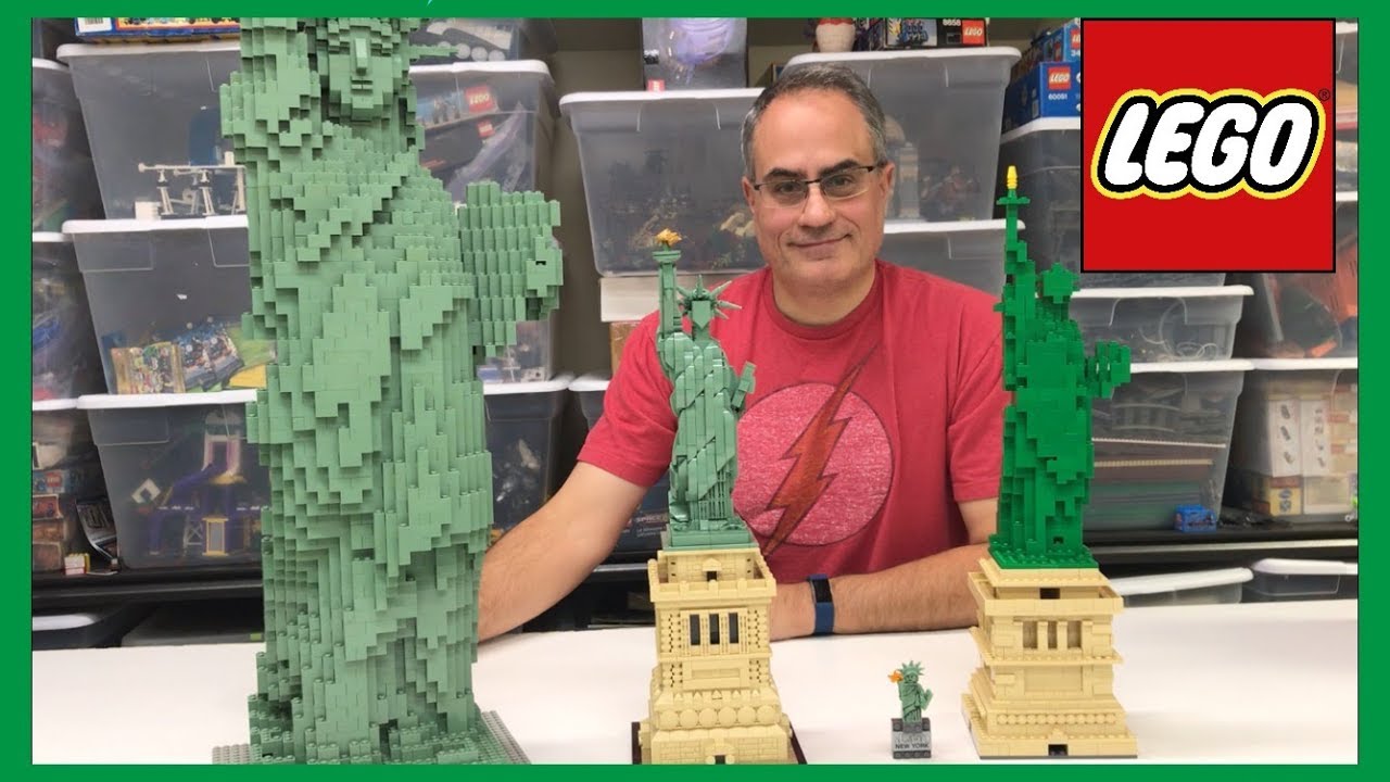 🗽 LEGO Statue Of Liberty Comparison 🗽 