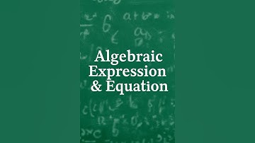 🔥 Expression vs Equation Explained in 30 Seconds! #Shorts#Shortsfeed