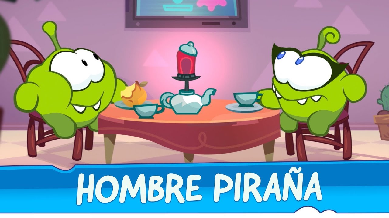 Las Historias de Om Nom - SuperNoms - Hombre Piraña | Episodio 84 | Cut The Rope