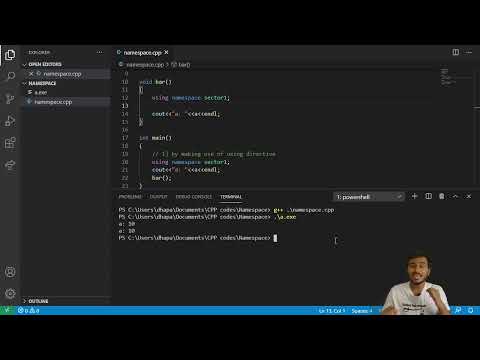 Syntax of Namespace