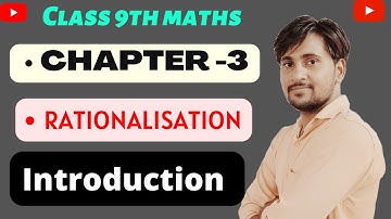 Introduction to Rationalisation class 9th ( chapter -3 )  shri Balaji publication