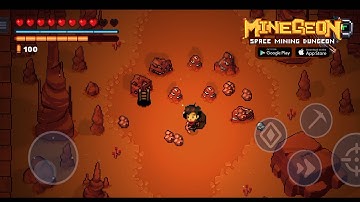 MineGeon Space Mining Dungeon Gameplay Walkthrough Part 1