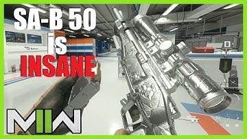 INSANELY FAST & OP !!! SA-B 50 QUICK SCOPE MW2