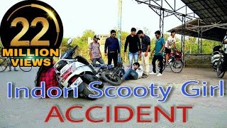 Indori scooty girl accident || comedy ||  always boys are not wrong