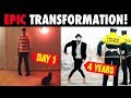 Guy uses YouTube to teach himself to dance! ( FAST EDITION) #RoboSwing #ElectroSwingDance  - NEILAND