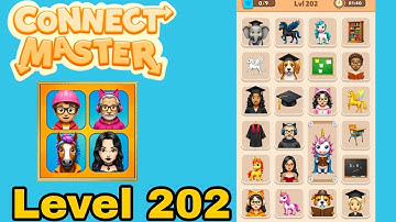 Connect master match puzzle level 202 solution walkthrough 