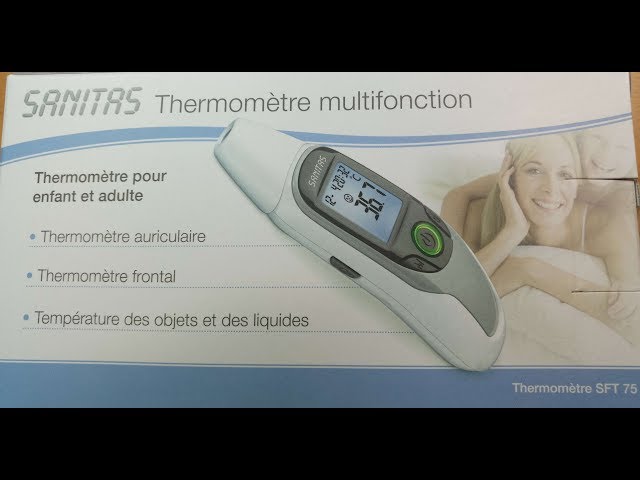 SANITAS SFT 75 Thermomètre multifonction Test - YouTube