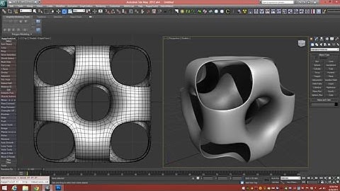 3d Tutorial | Ported Cube | 3dsmax