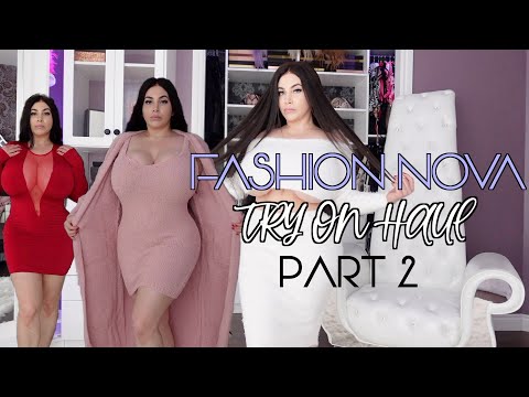 Fashion Nova Try On Haul Pt 2 by Korina Kova