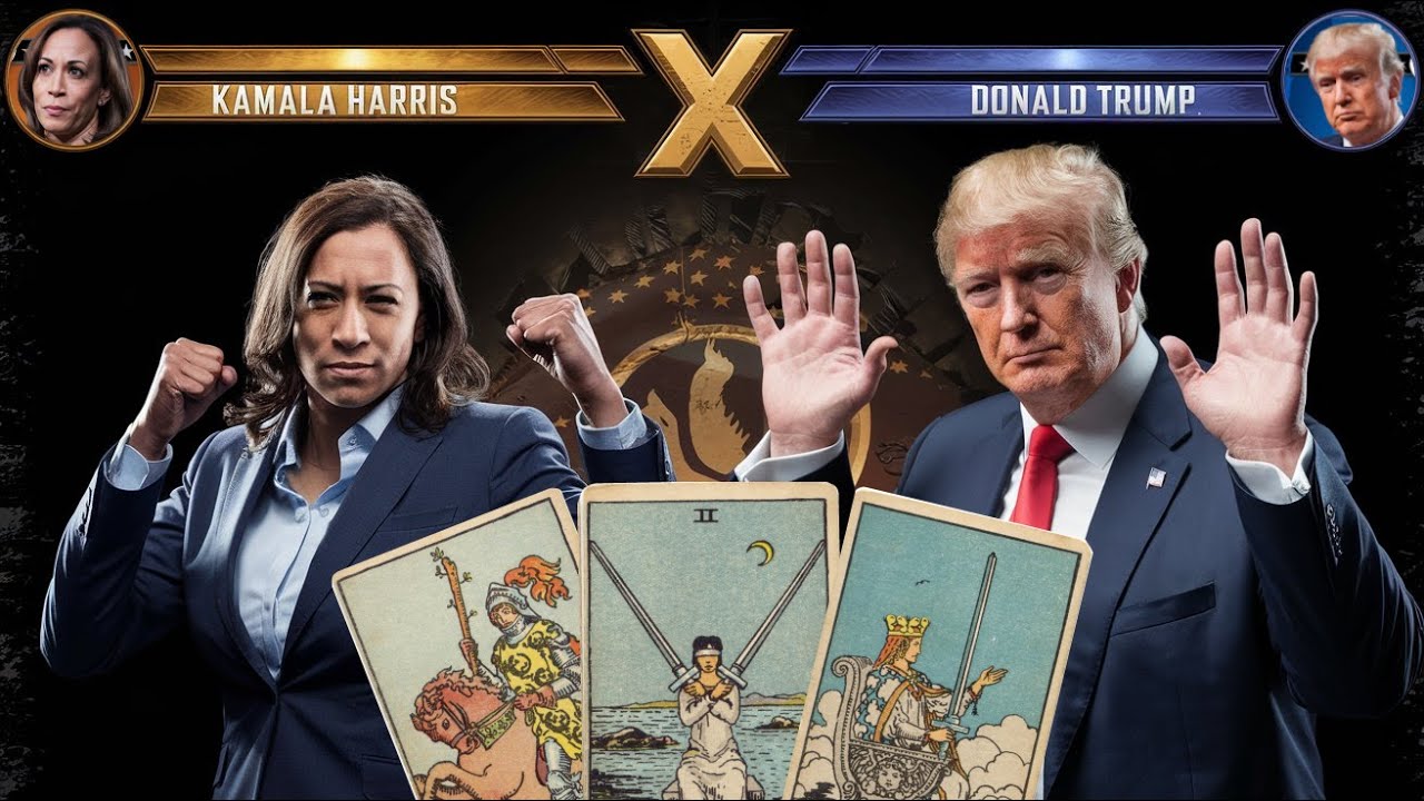 Kamala Harris vs Donald Trump! Who Will Win? Tarot Reading - YouTube