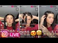 Charli D'amelio New HairStyle* Look On Instagram Live | May 2020 |