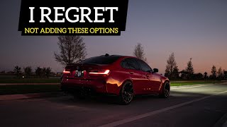 I Regret Not Adding These Options When I Ordered My G80 M3 | BMW Individual Imola Red II