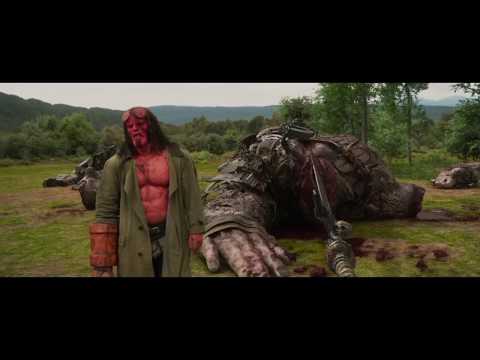 New Hollywood movie Hindi Dubbed 2019- HELLBOY monster movie clip-hellboy fight scene