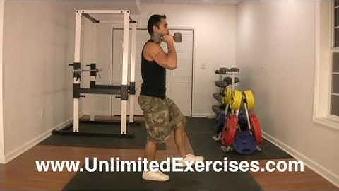 Free Weights - Dumbbell Pistol Squat