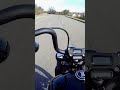 Getting up to speed riding in 46° ￼@Knoxville / Bootlegger Harley-Davidson