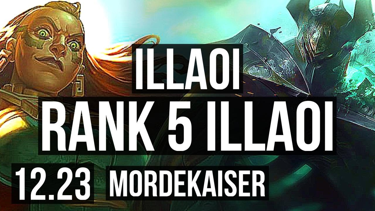 Mordekaiser is one of the best picks into Illaoi Will I survive? 