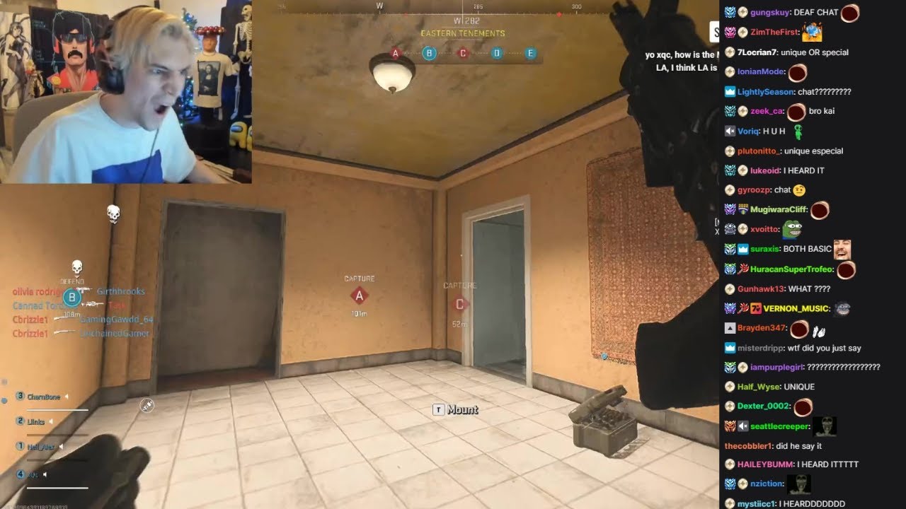 Кай был в шоке xQc сказал слово на букву «н»…